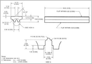 Drawing of AWS I-Beam with Shear Joint 1
